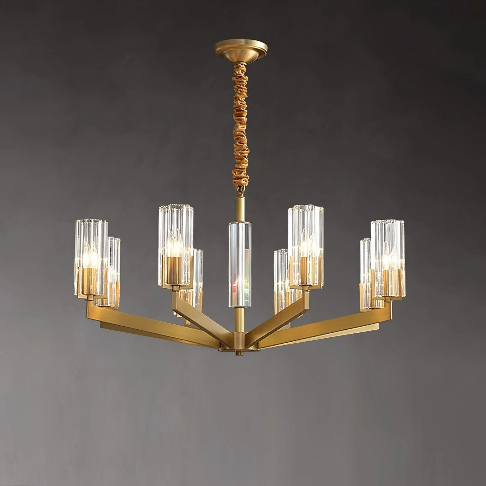 Kayla Brass Chandelier - Image 29