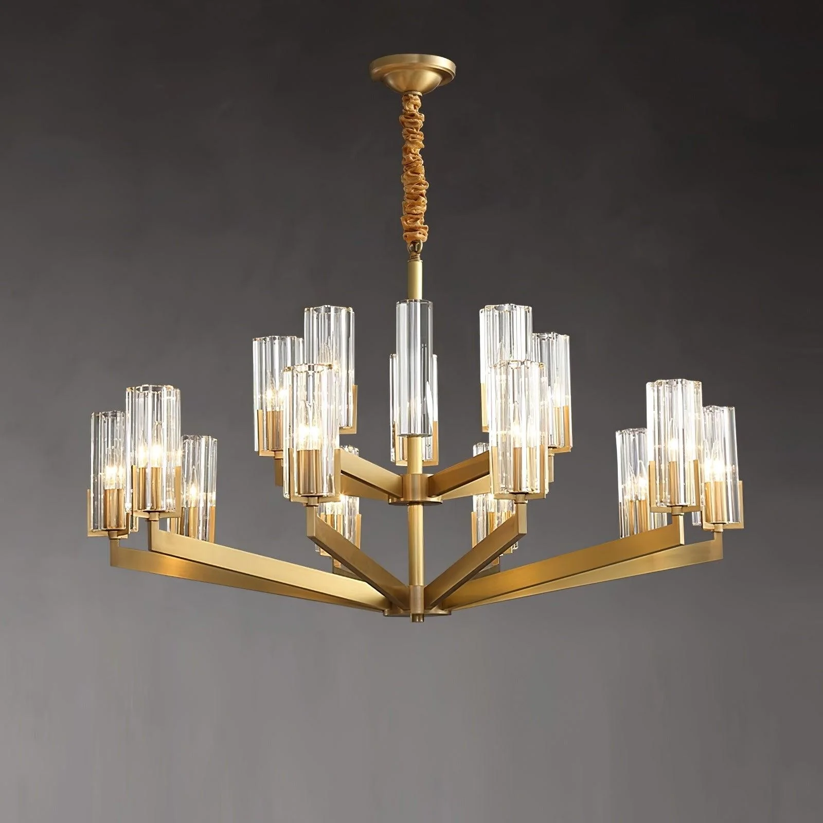 Kayla Brass Chandelier - Image 31