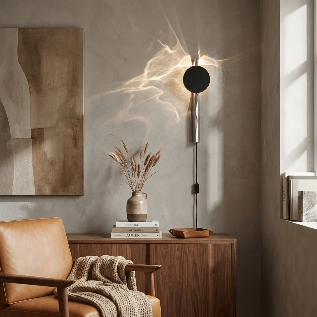 Kinetic Shadow Plug-in Wall Lamp - Image 5