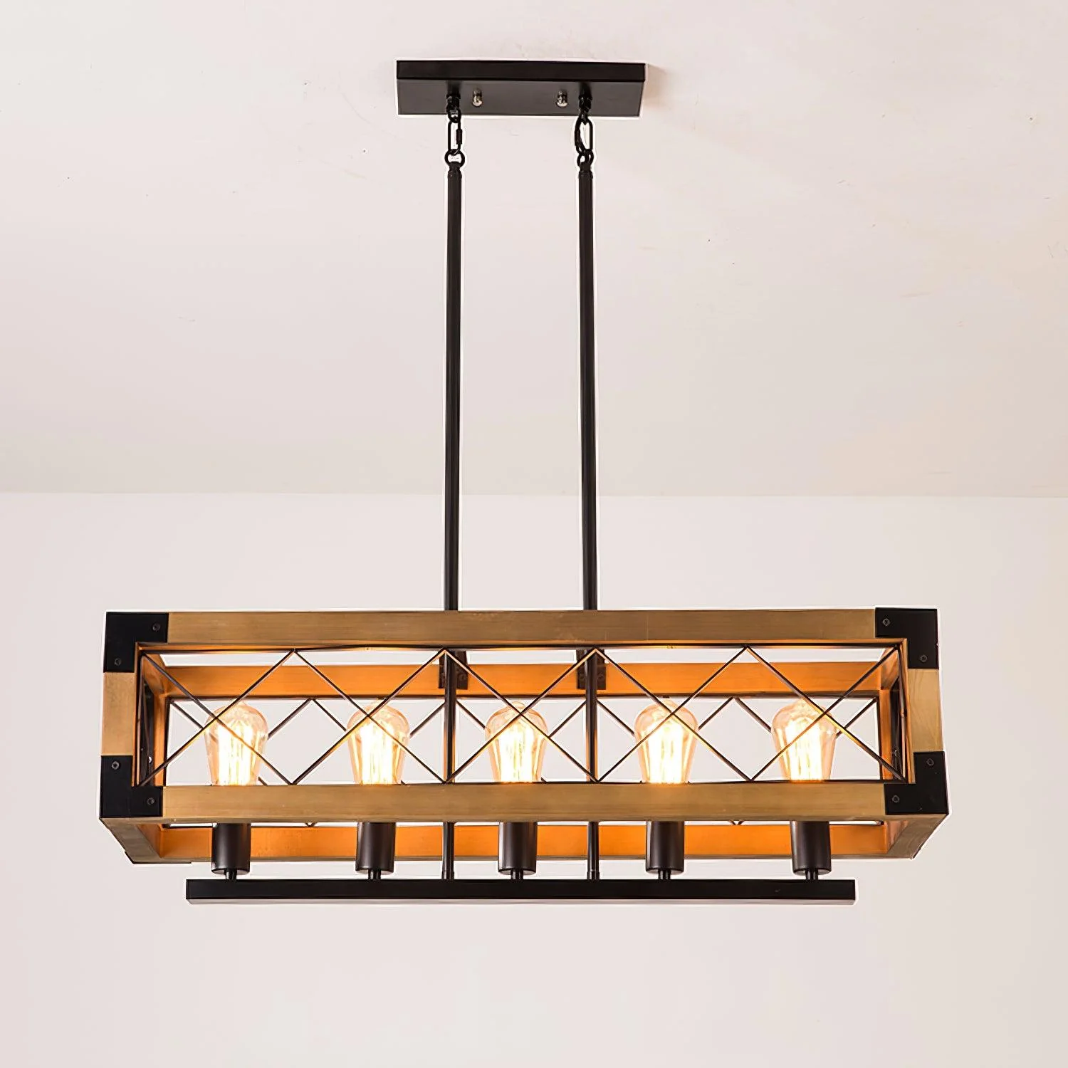 Kitchen Island Rectangle Chandelier - Image 19