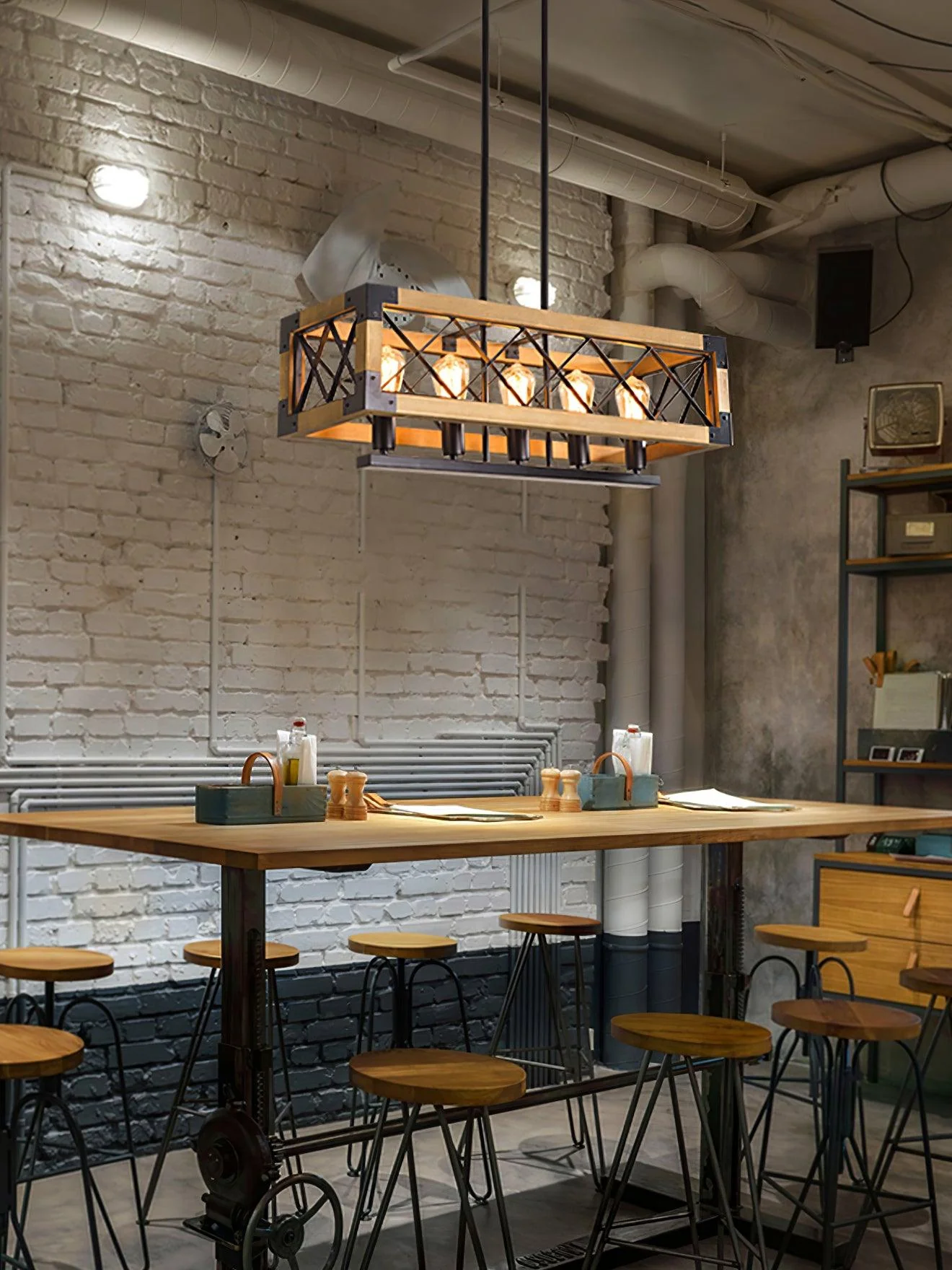 Kitchen Island Rectangle Chandelier - Image 26