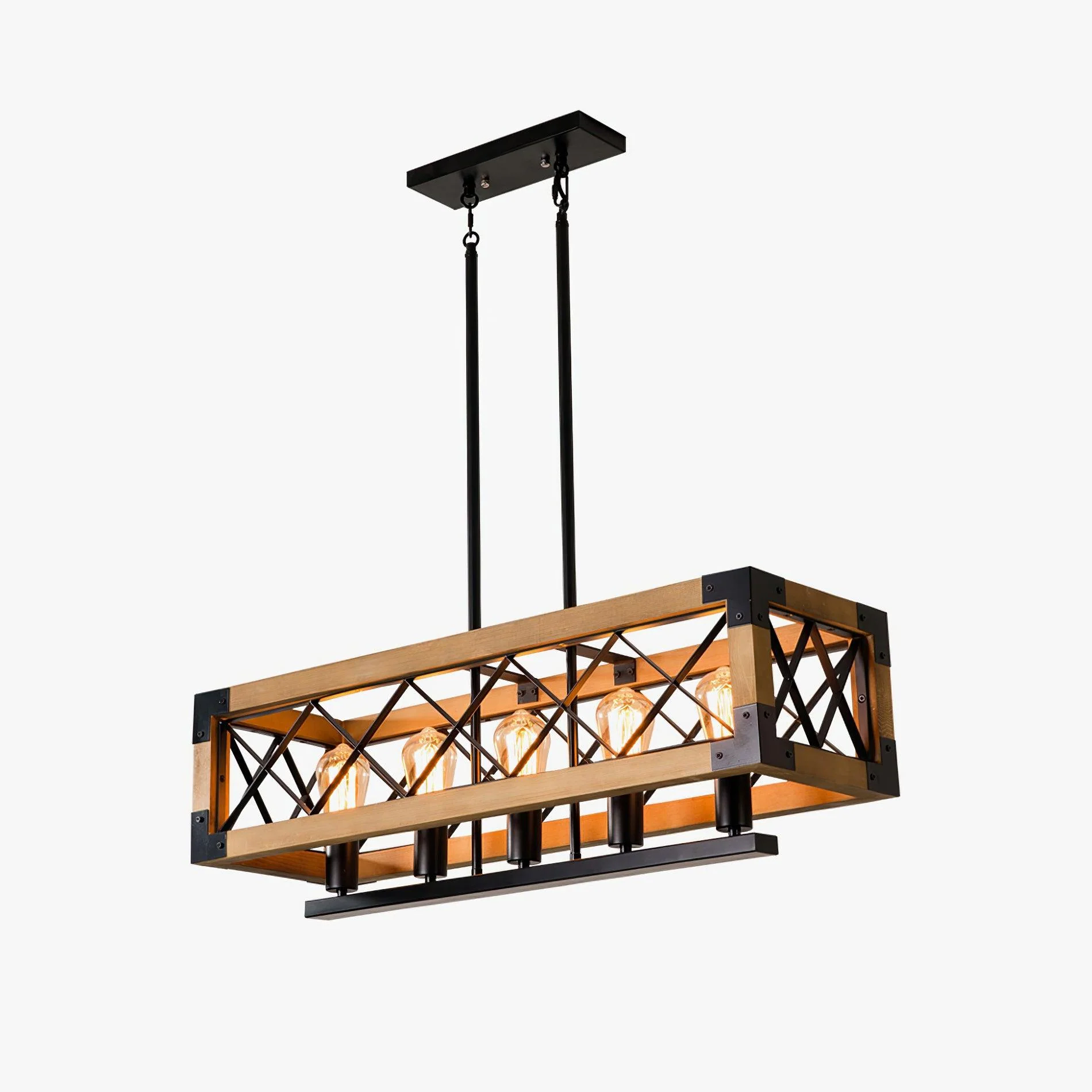 Kitchen Island Rectangle Chandelier - Image 27
