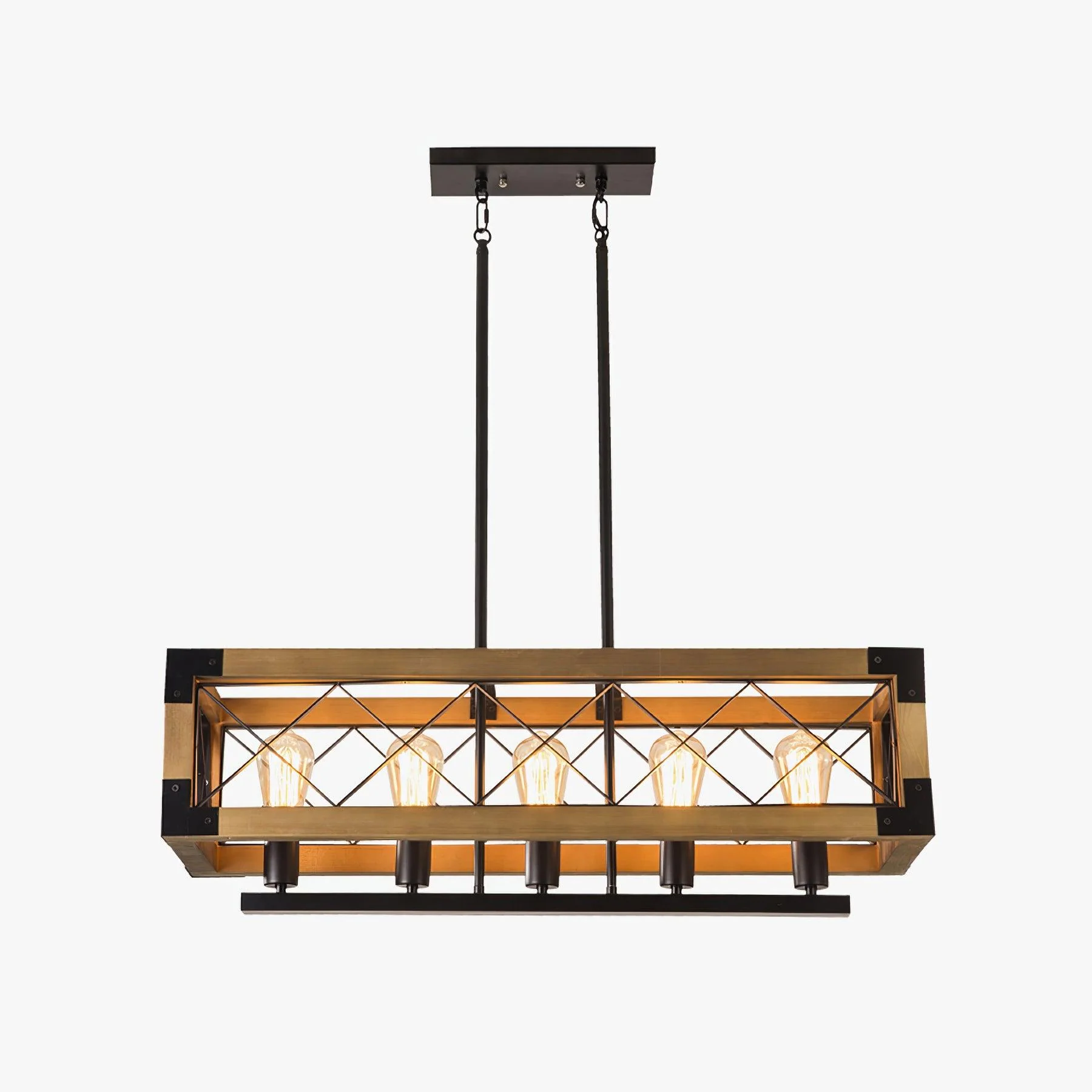 Kitchen Island Rectangle Chandelier - Image 9