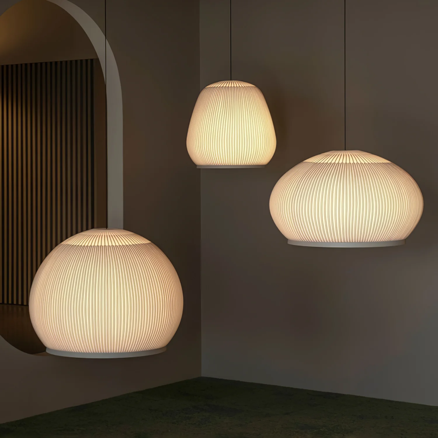 Lantern Knit Pendant Lamp - Image 4
