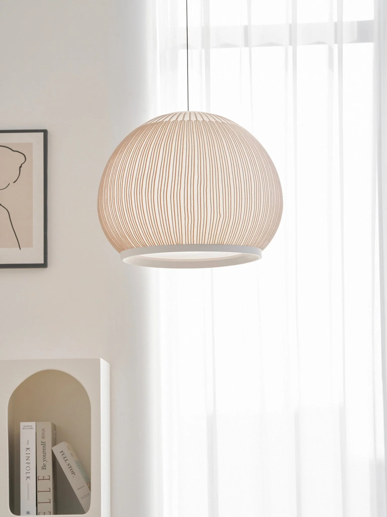 Lantern Knit Pendant Lamp - Image 76