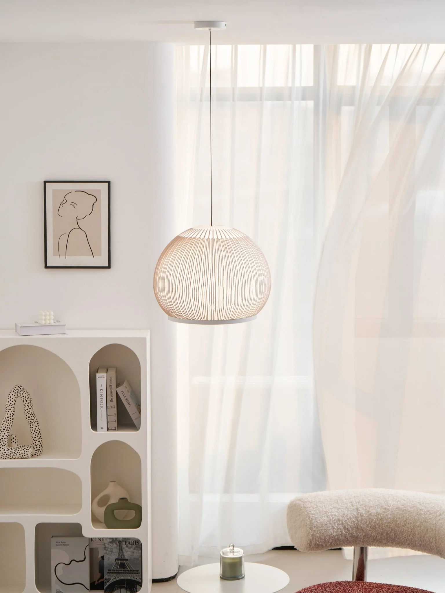 Lantern Knit Pendant Lamp - Image 86