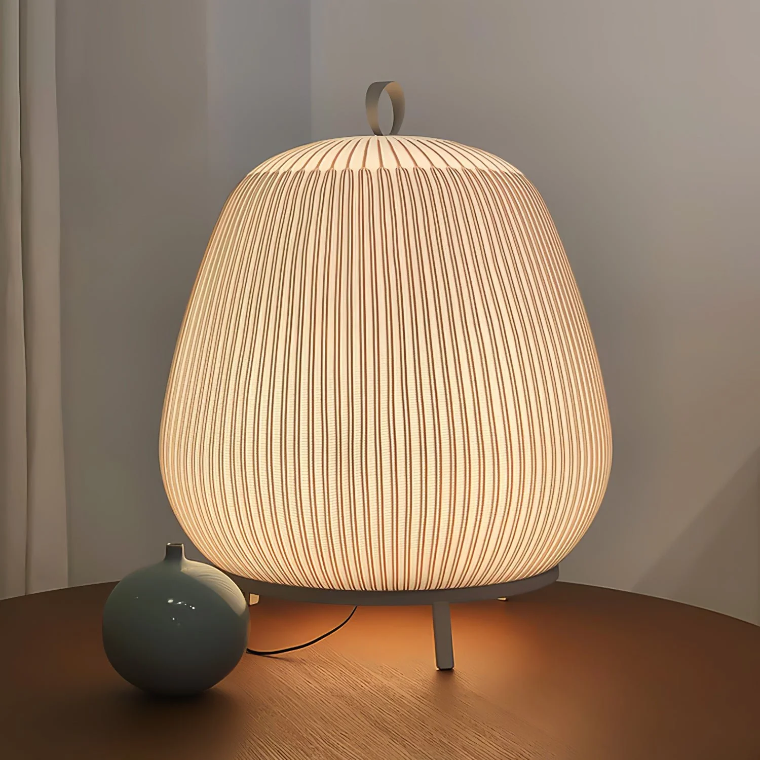 Lantern Knit Table Lamp - Image 3