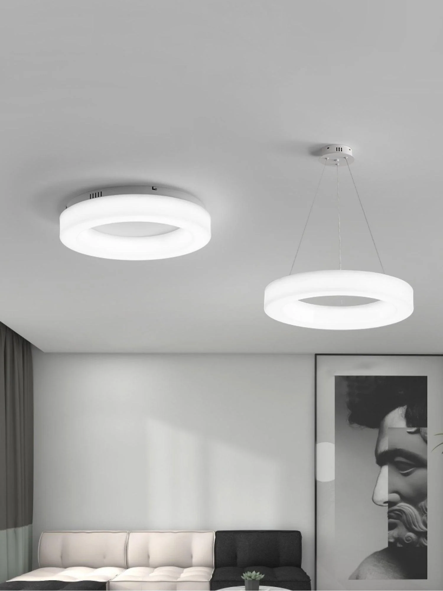 Knock Out Ceiling Light - Image 9