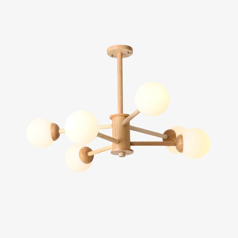 Kozan Wooden Chandelier - Image 27