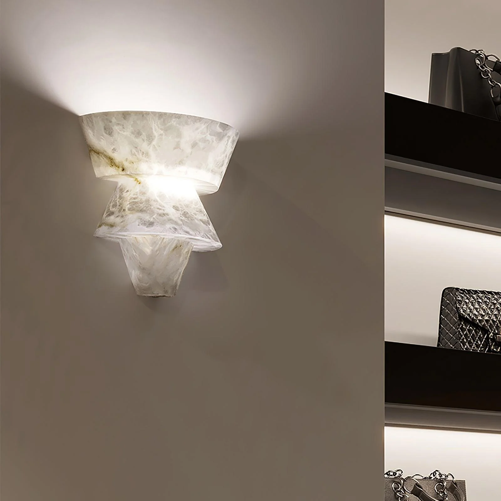 Laboratory Alabaster Wall Light - Image 15