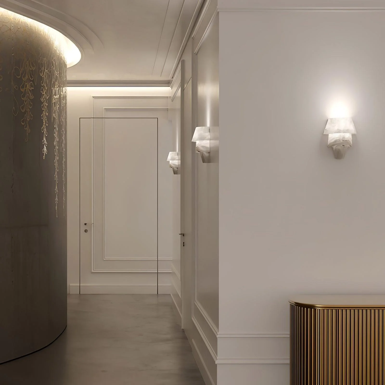 Laboratory Alabaster Wall Light - Image 6