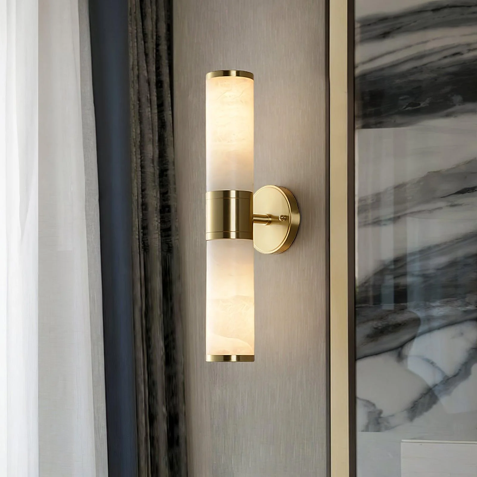 Lampatron Alabaster Wall Lamp - Image 2