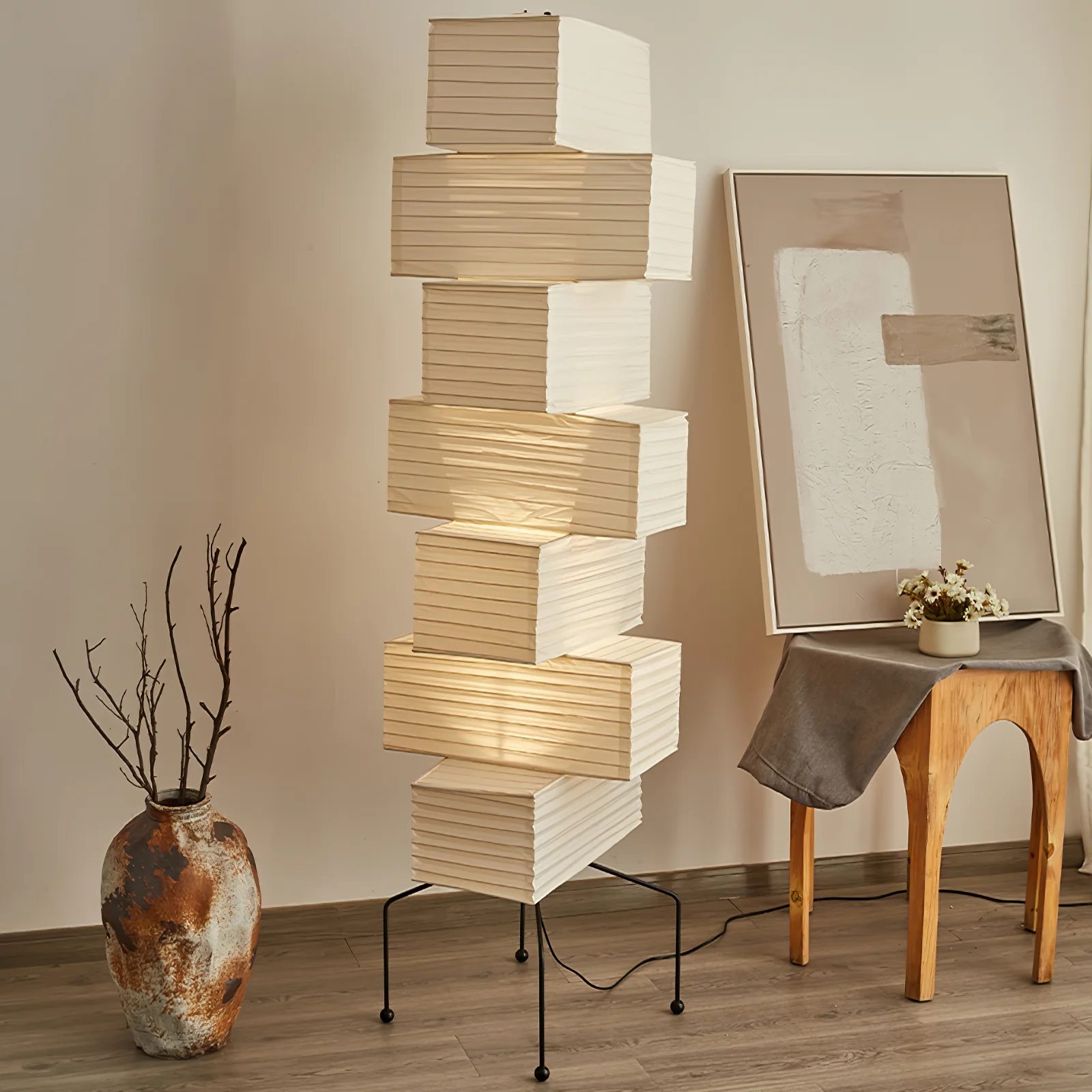 Lana Stacked Floor Lamp - Image 29