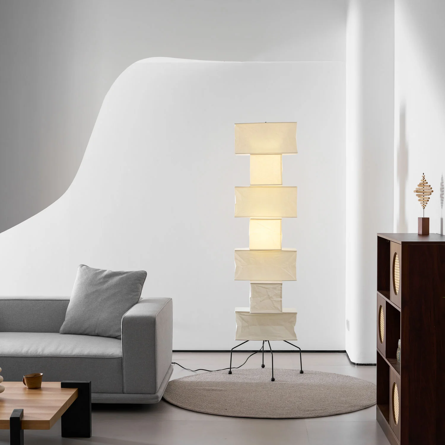Lana Stacked Floor Lamp - Image 49
