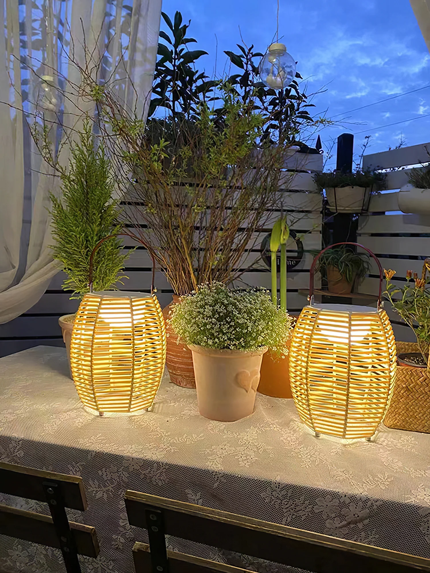 Lantern Built-in Battery Table Lamp - Image 11