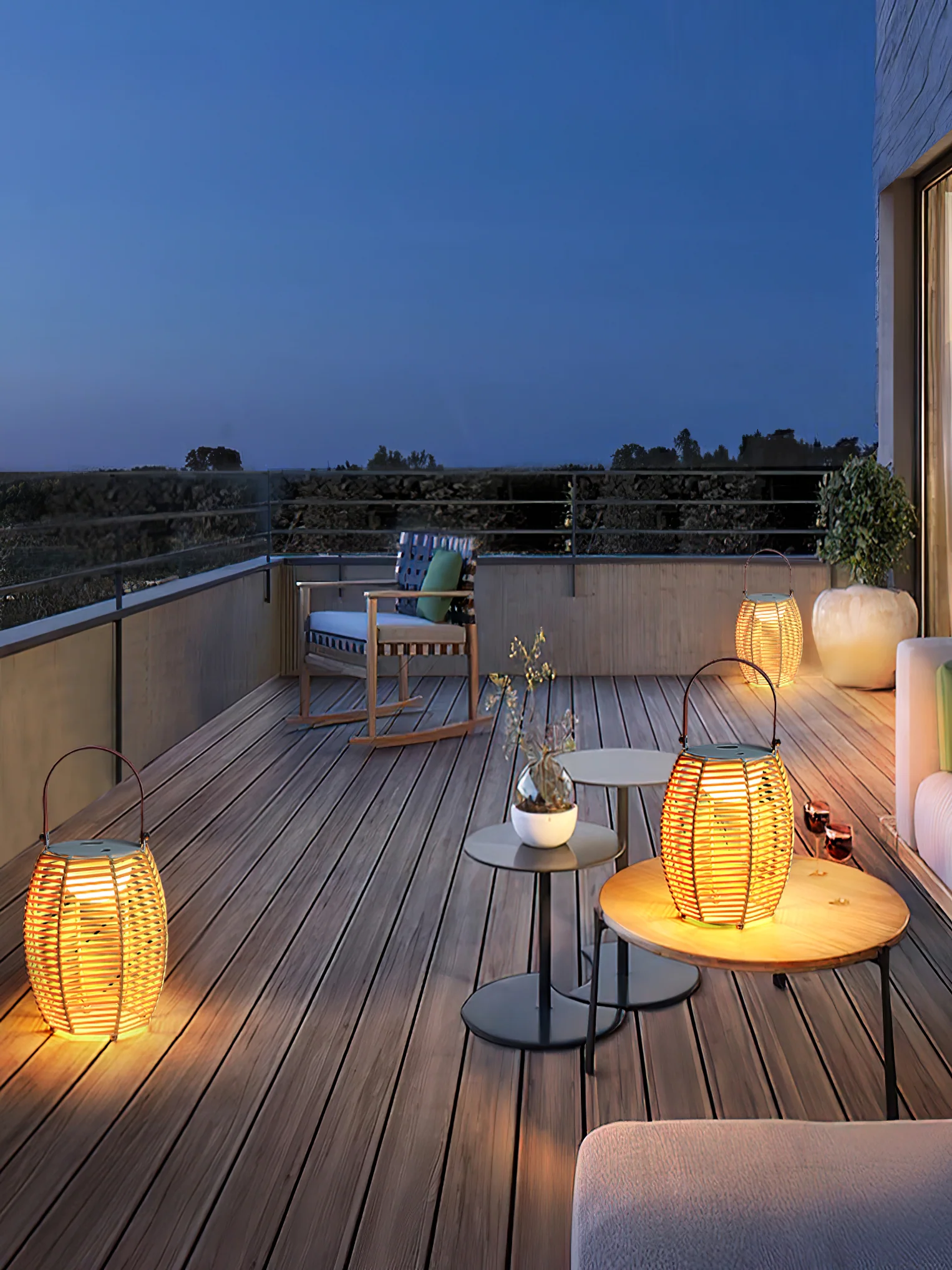 Lantern Built-in Battery Table Lamp - Image 17
