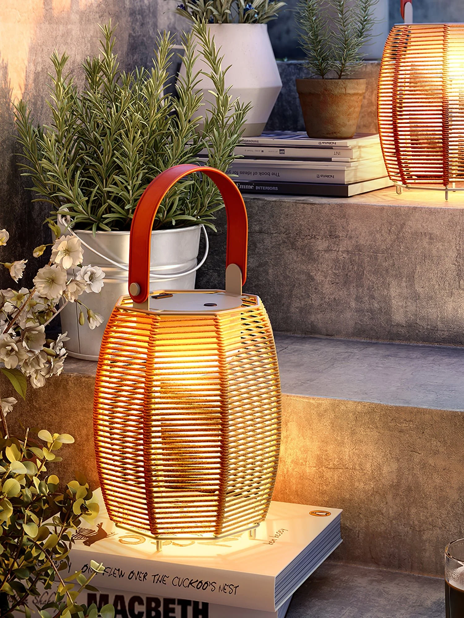 Lantern Built-in Battery Table Lamp - Image 22