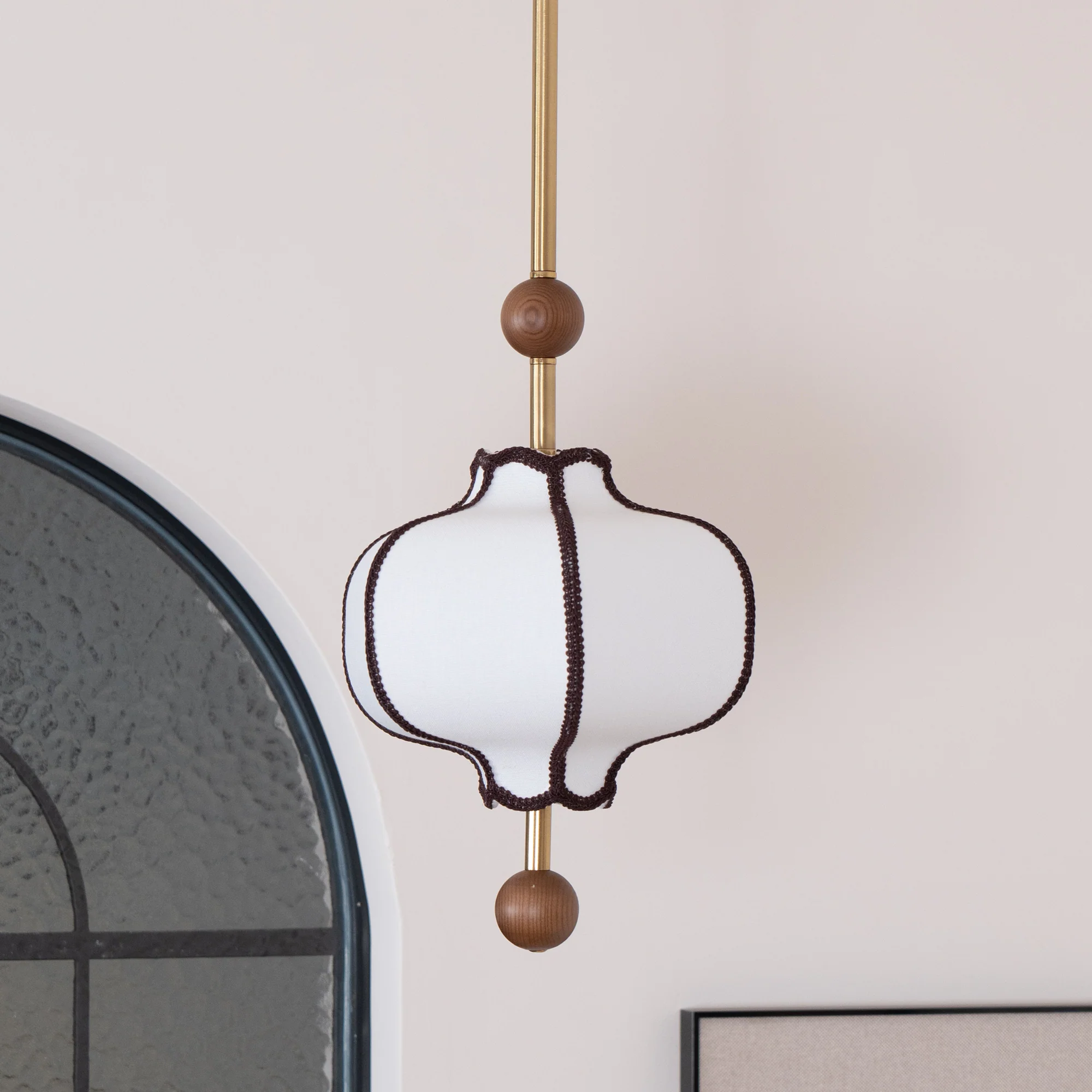 Lantern Fabric Pendant Light - Image 27