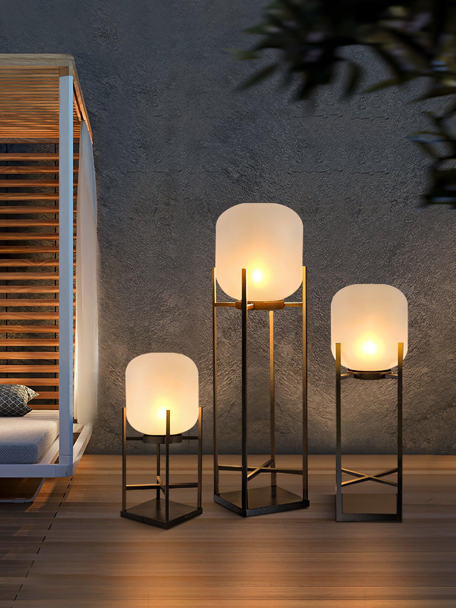 Lantern Outdoor Solar Floor Lamp - Image 10
