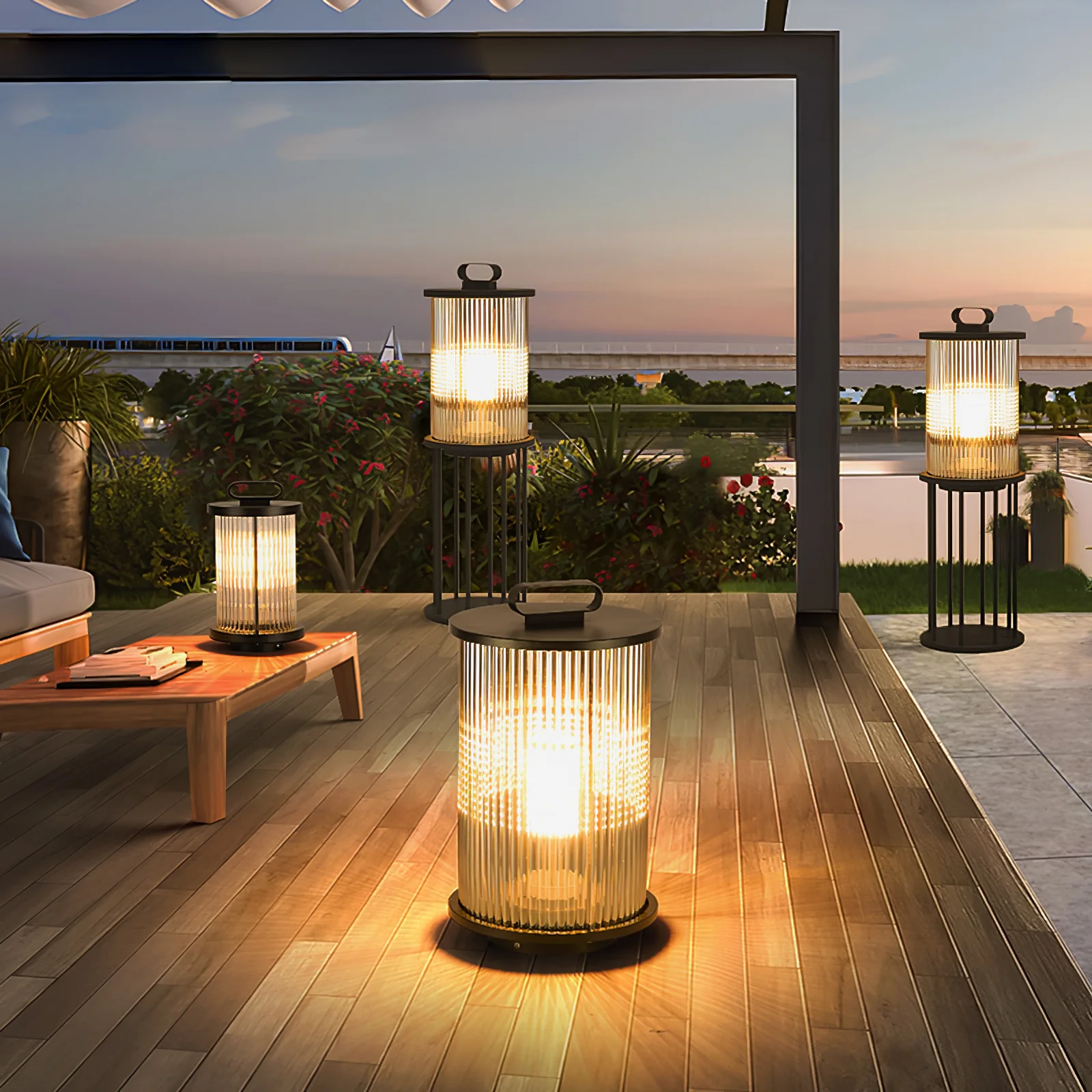 Lantern Garden Solar Outdoor Light - Image 54