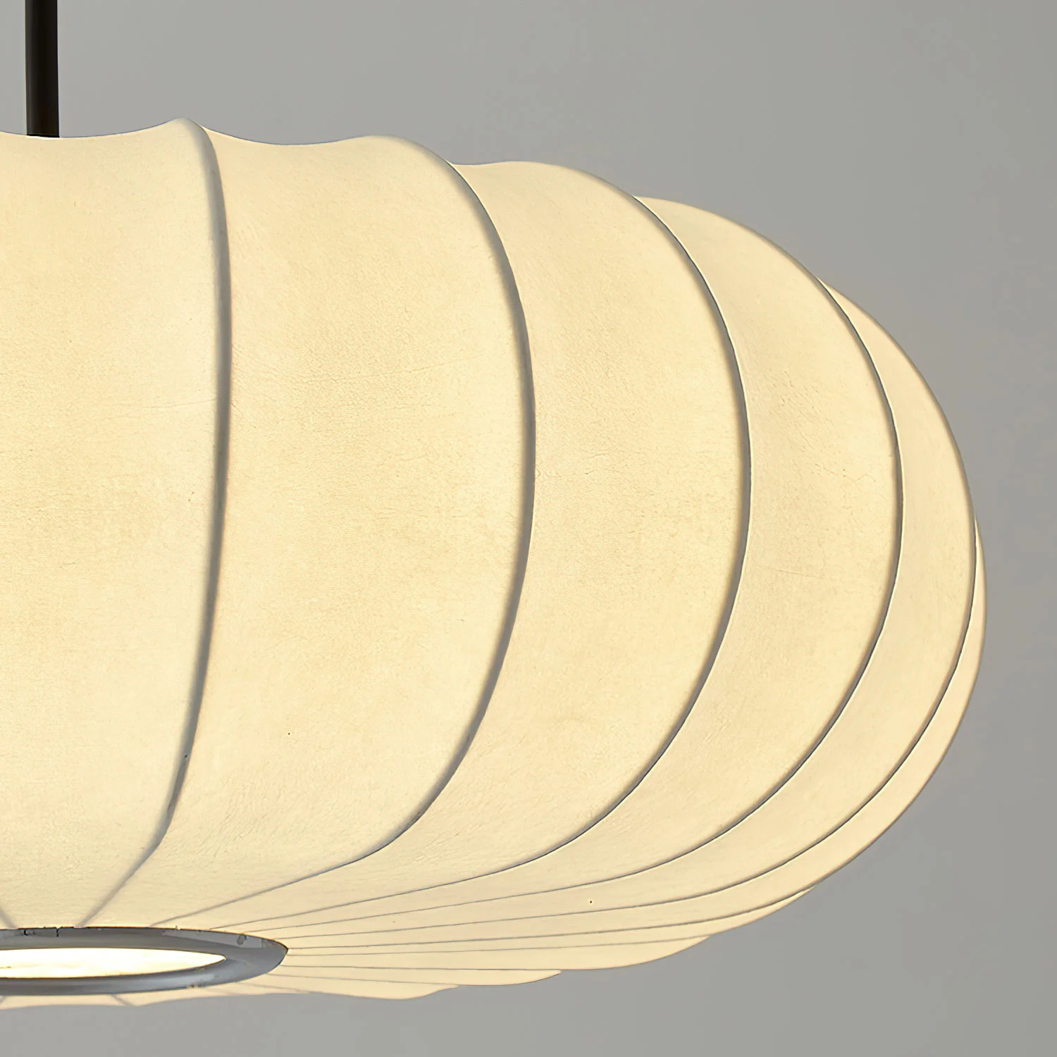 Lantern Silk Pendant Lamp - Image 11