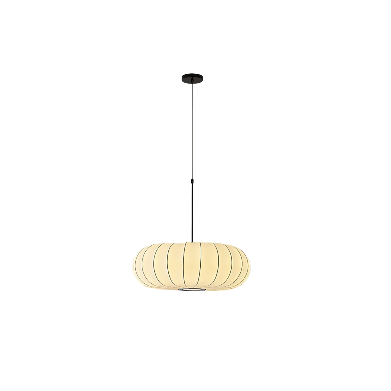 Lantern Silk Pendant Lamp - Image 17