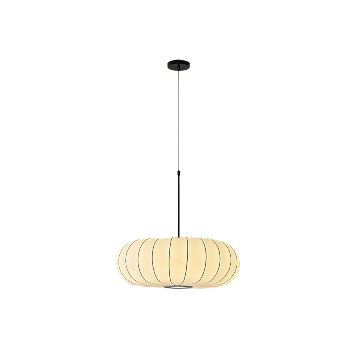 Lantern Silk Pendant Lamp - Image 19