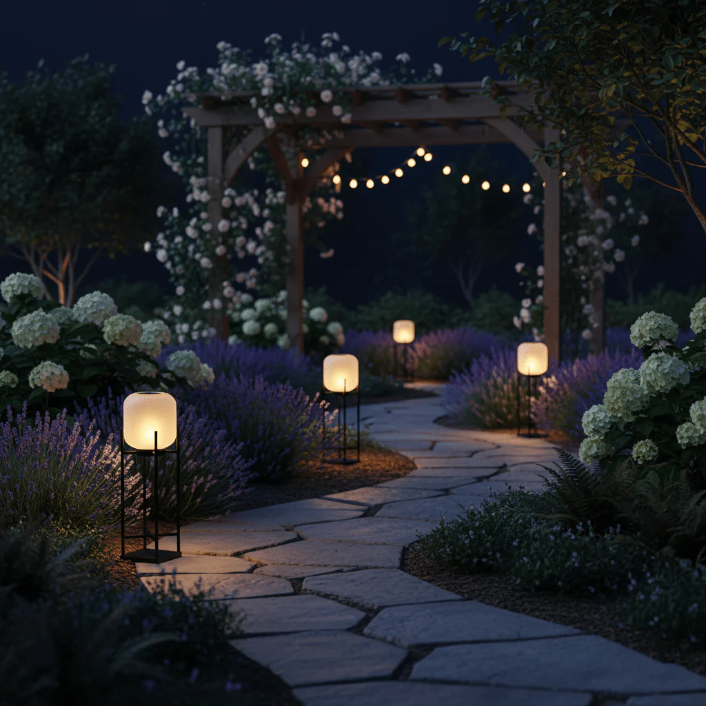 Lantern Outdoor Solar Floor Lamp - Image 8