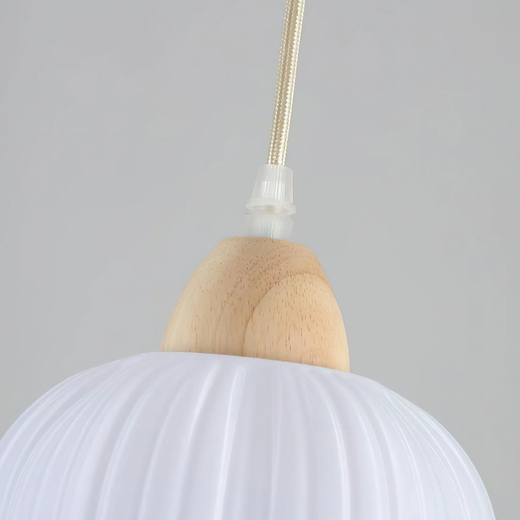 Large Flower Bag Pendant Lamp - Image 9