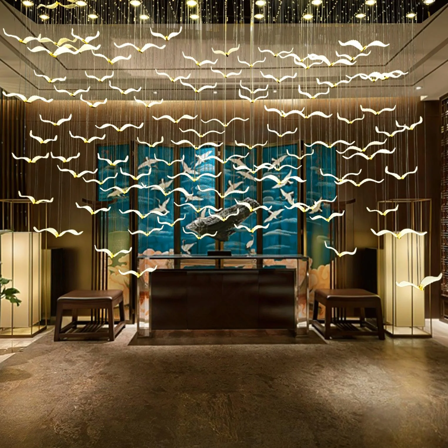 Large Seagull Chandelier - Image 18