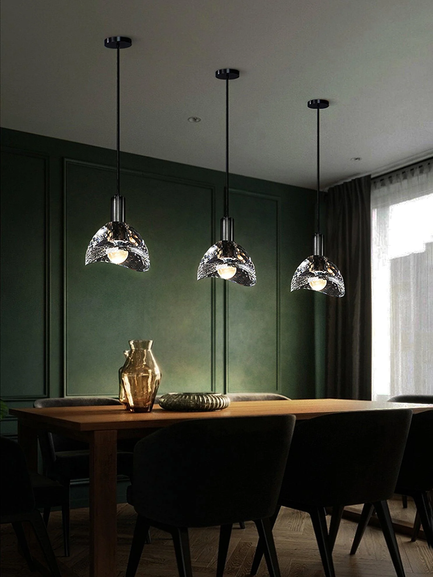 Latham Glass Pendant Lamp - Image 18