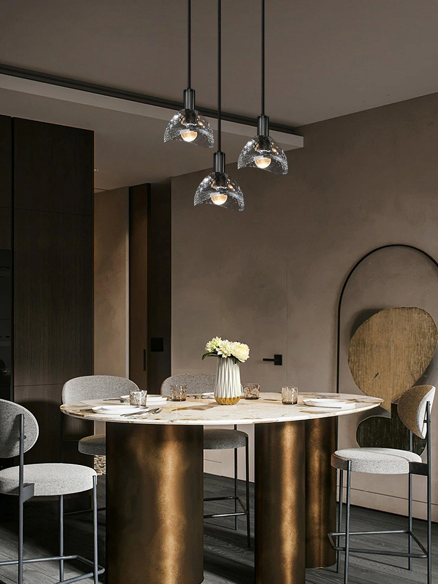 Latham Glass Pendant Lamp - Image 22