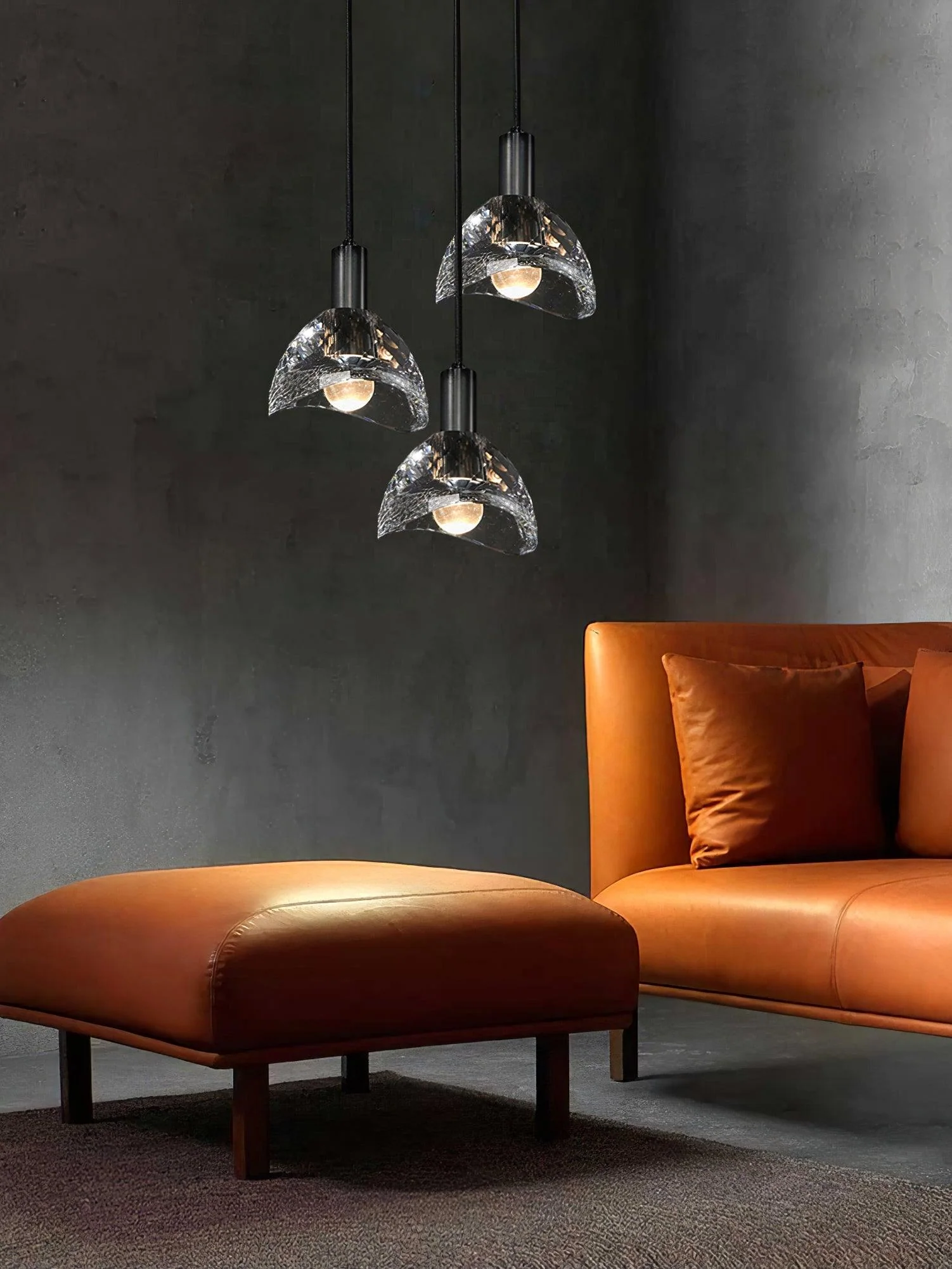 Latham Glass Pendant Lamp - Image 3
