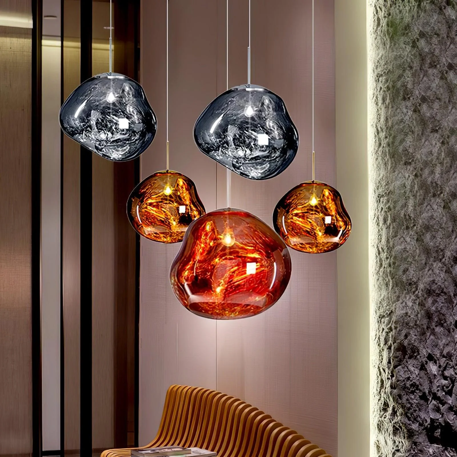 Modern Lava Pendant Lamp - Image 75