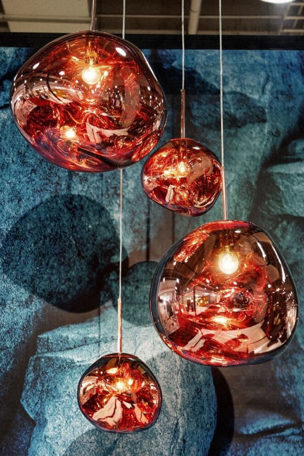 Multi Lava Round Pendant Lamp - Image 135