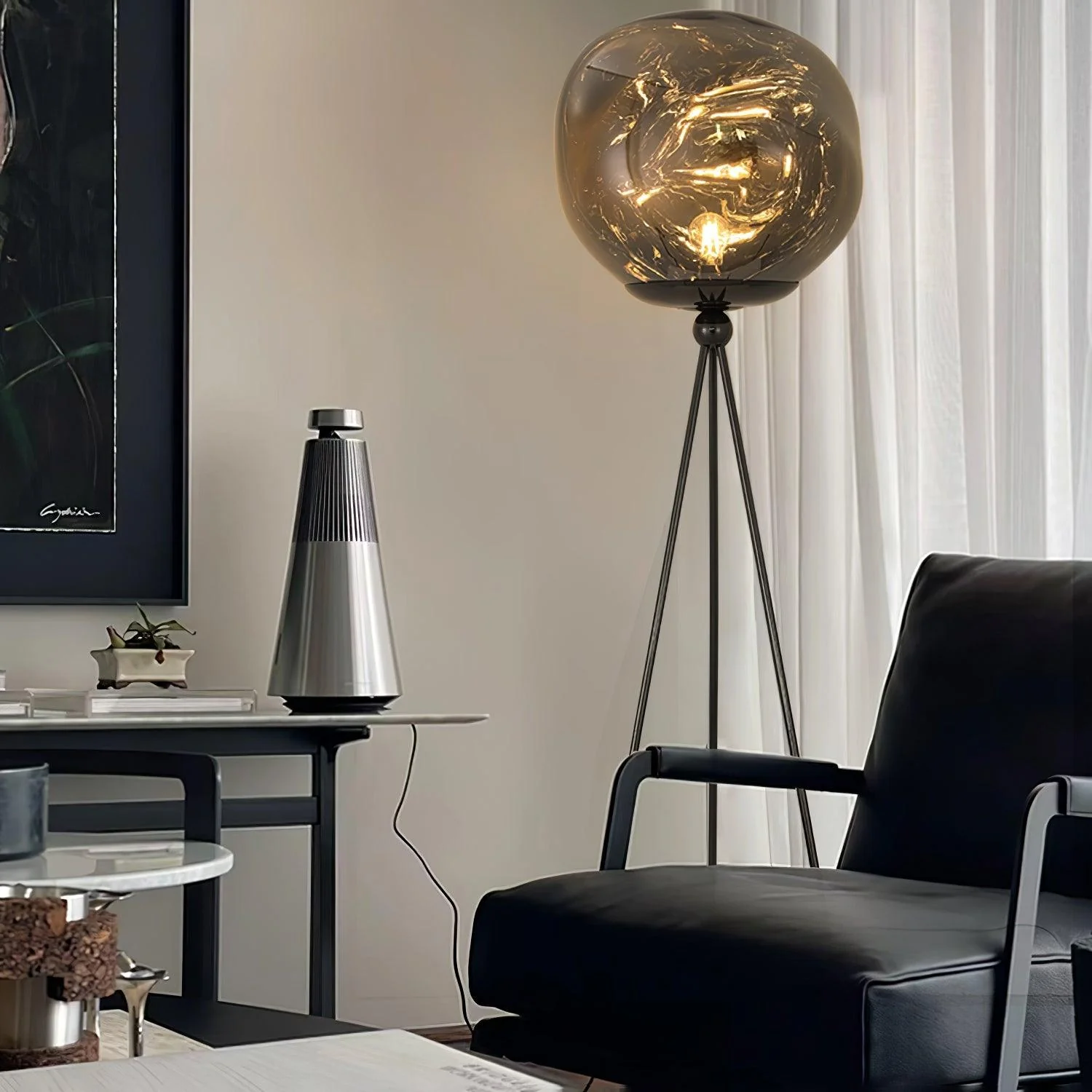 Lava Tripod Rock Floor Lamp - Image 36