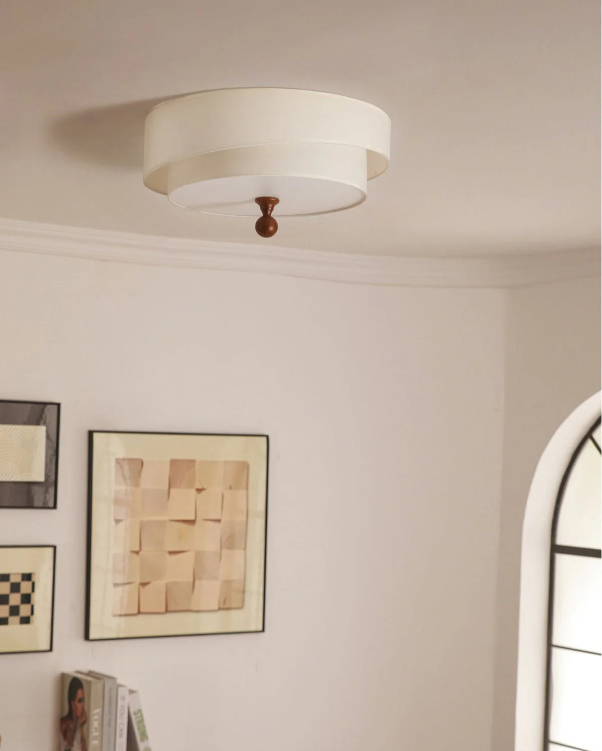 Layered Fabric Ceiling Light - Image 16