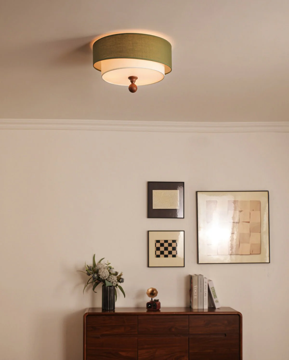 Layered Fabric Ceiling Light - Image 17