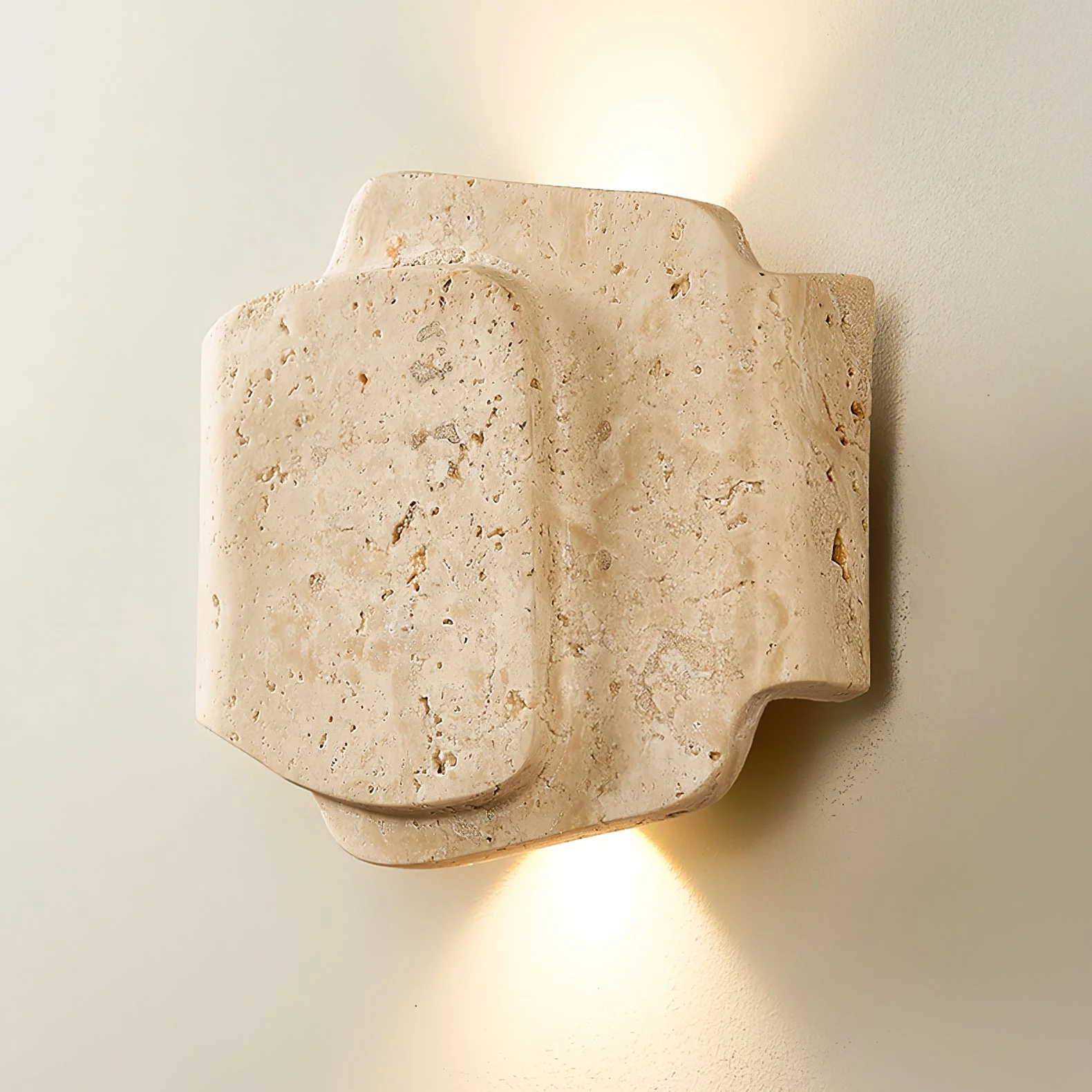 Layered Travertine Wall Light - Image 7
