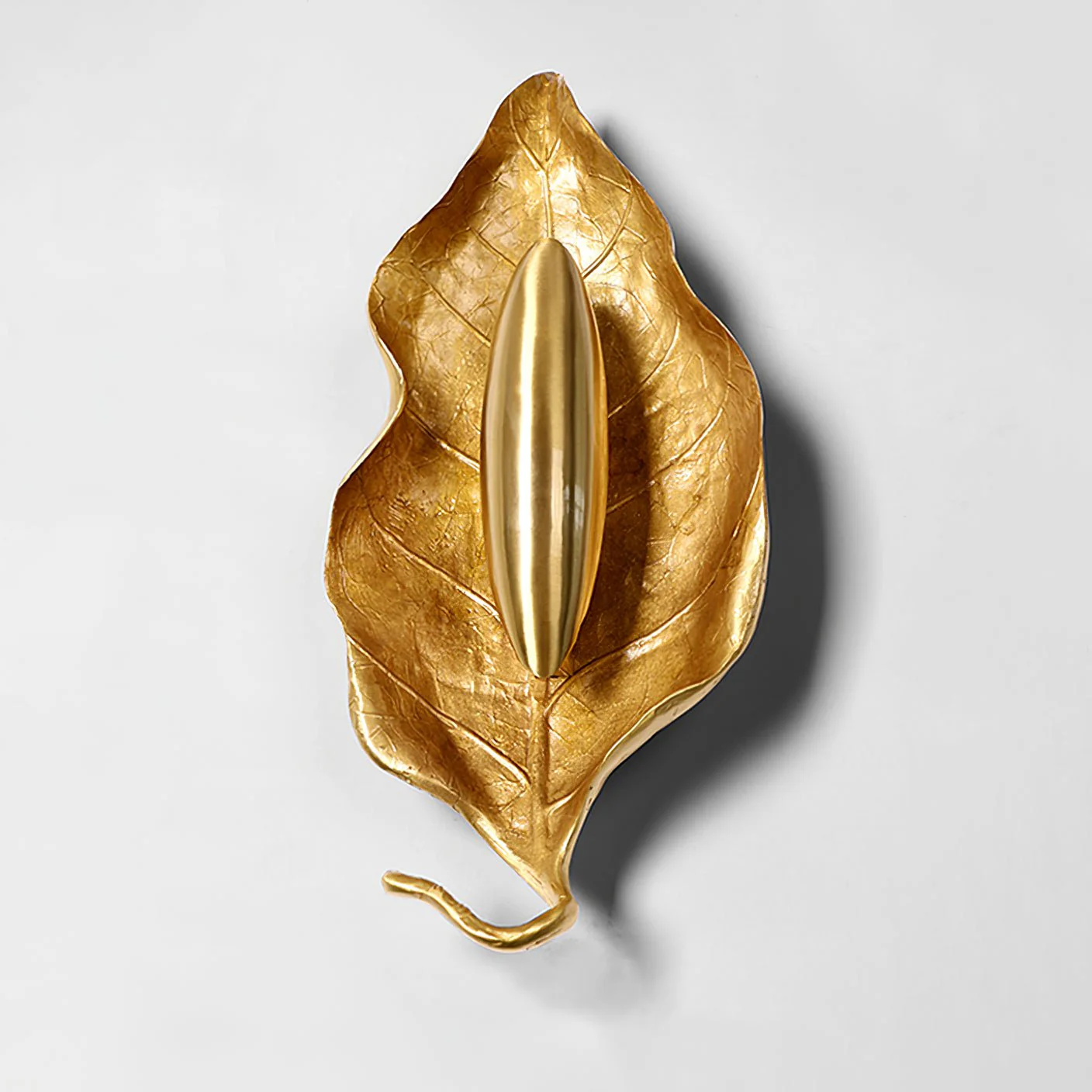 Leaf Brass Wall Lamp - Image 14
