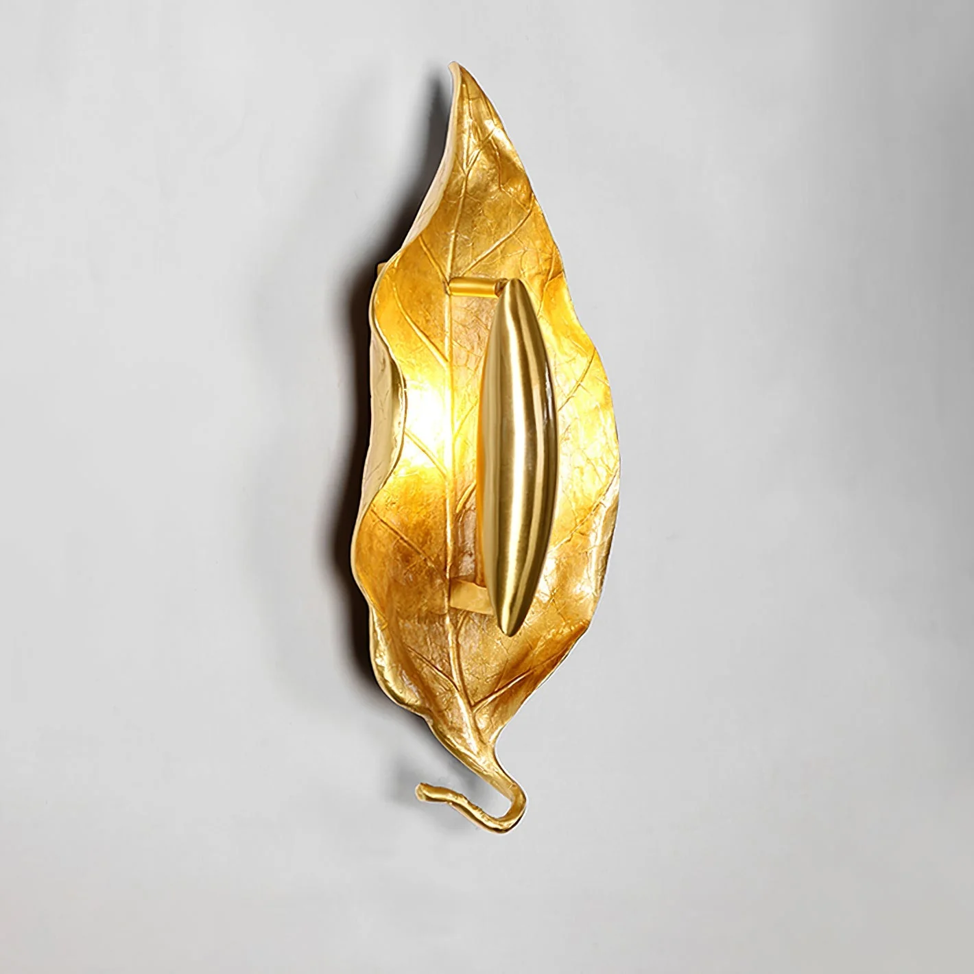 Leaf Brass Wall Lamp - Image 28