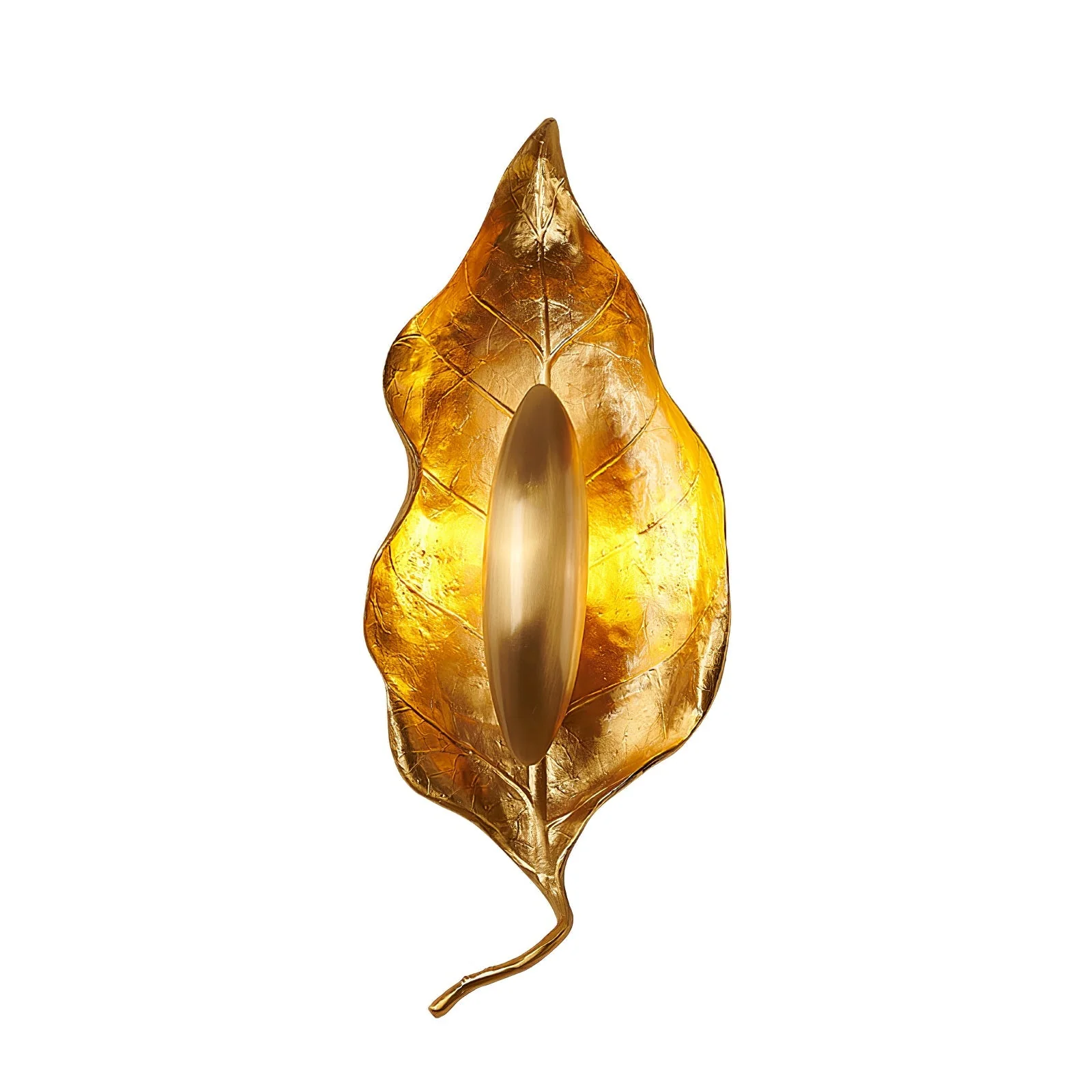 Leaf Brass Wall Lamp - Image 29