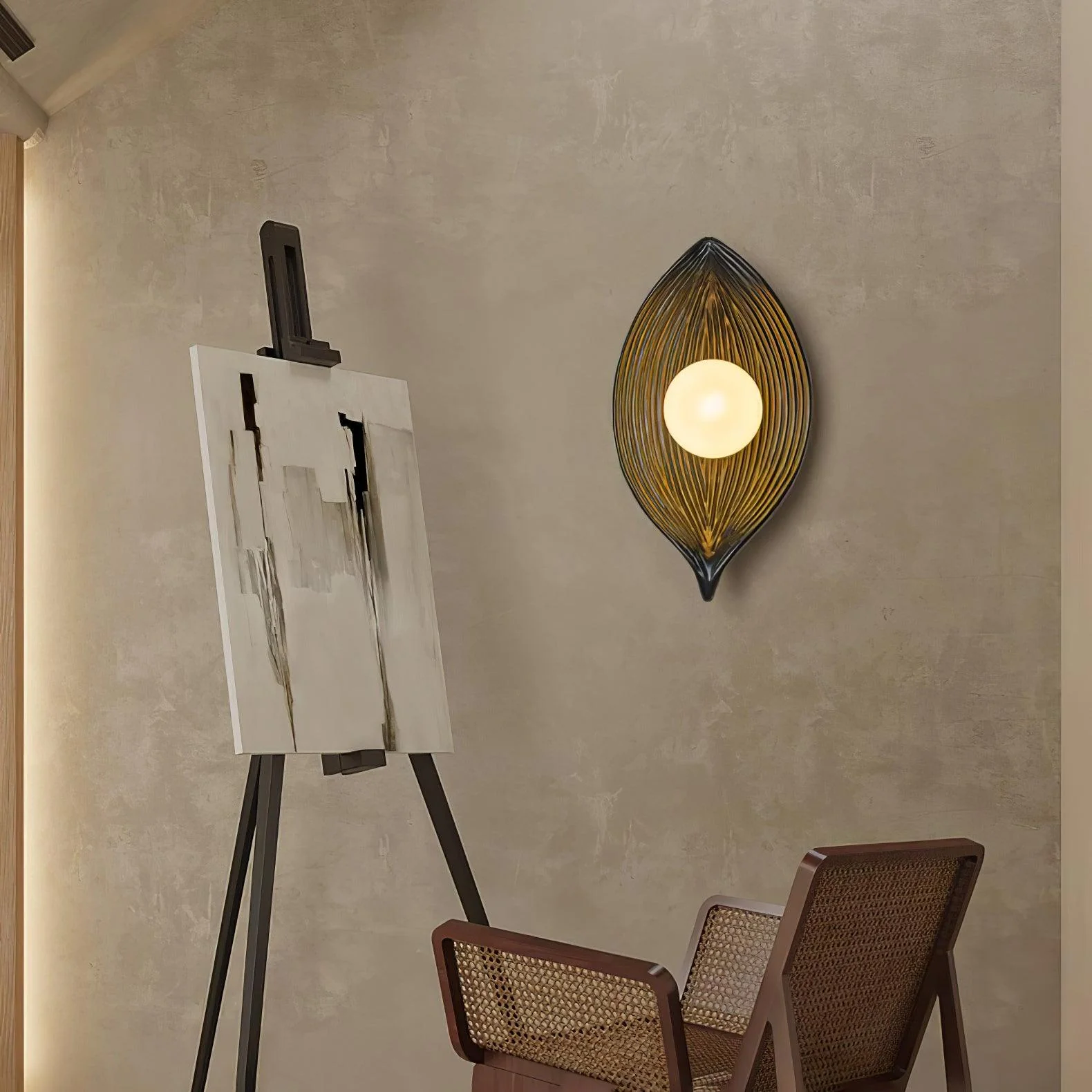 Leaf Canoe Wall Sconce - Image 3