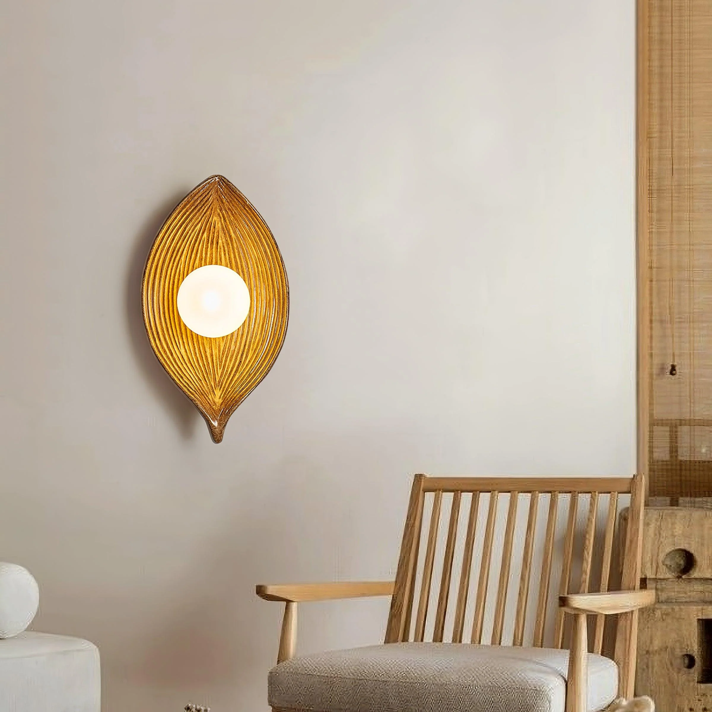 Leaf Canoe Wall Sconce - Image 6