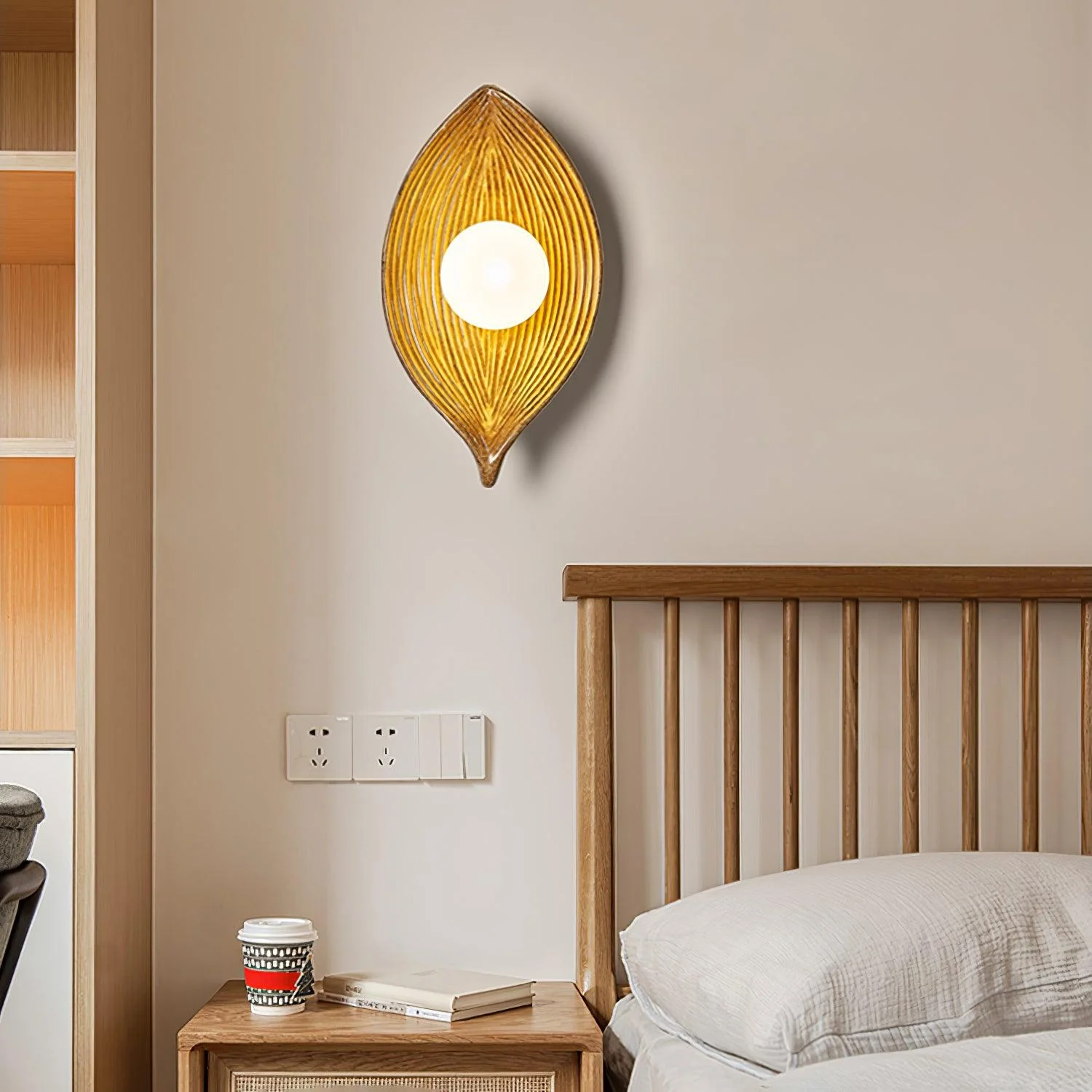 Leaf Canoe Wall Sconce - Image 7