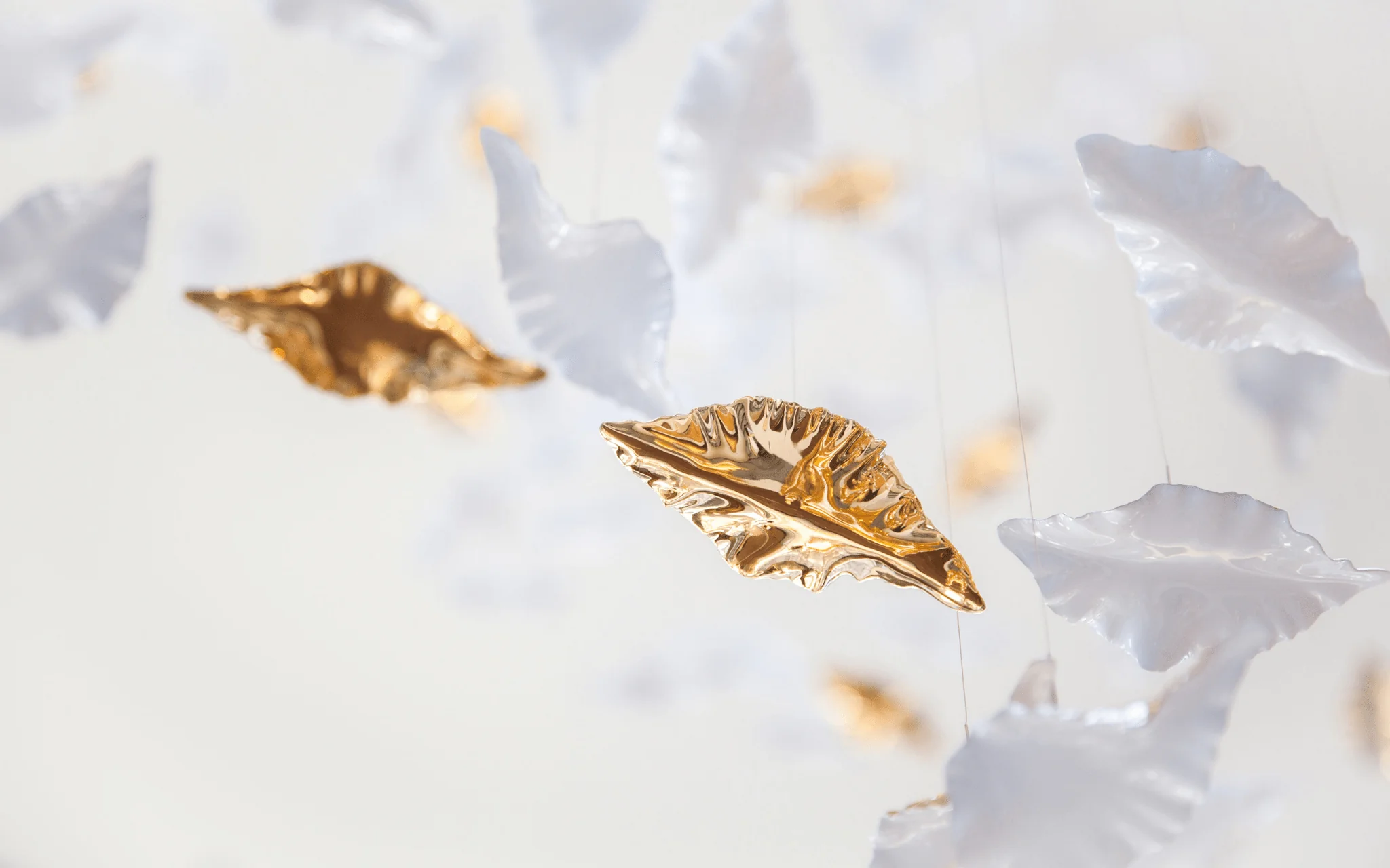 Leaf Twisted Sculptural Customize Chandelier - Image 23
