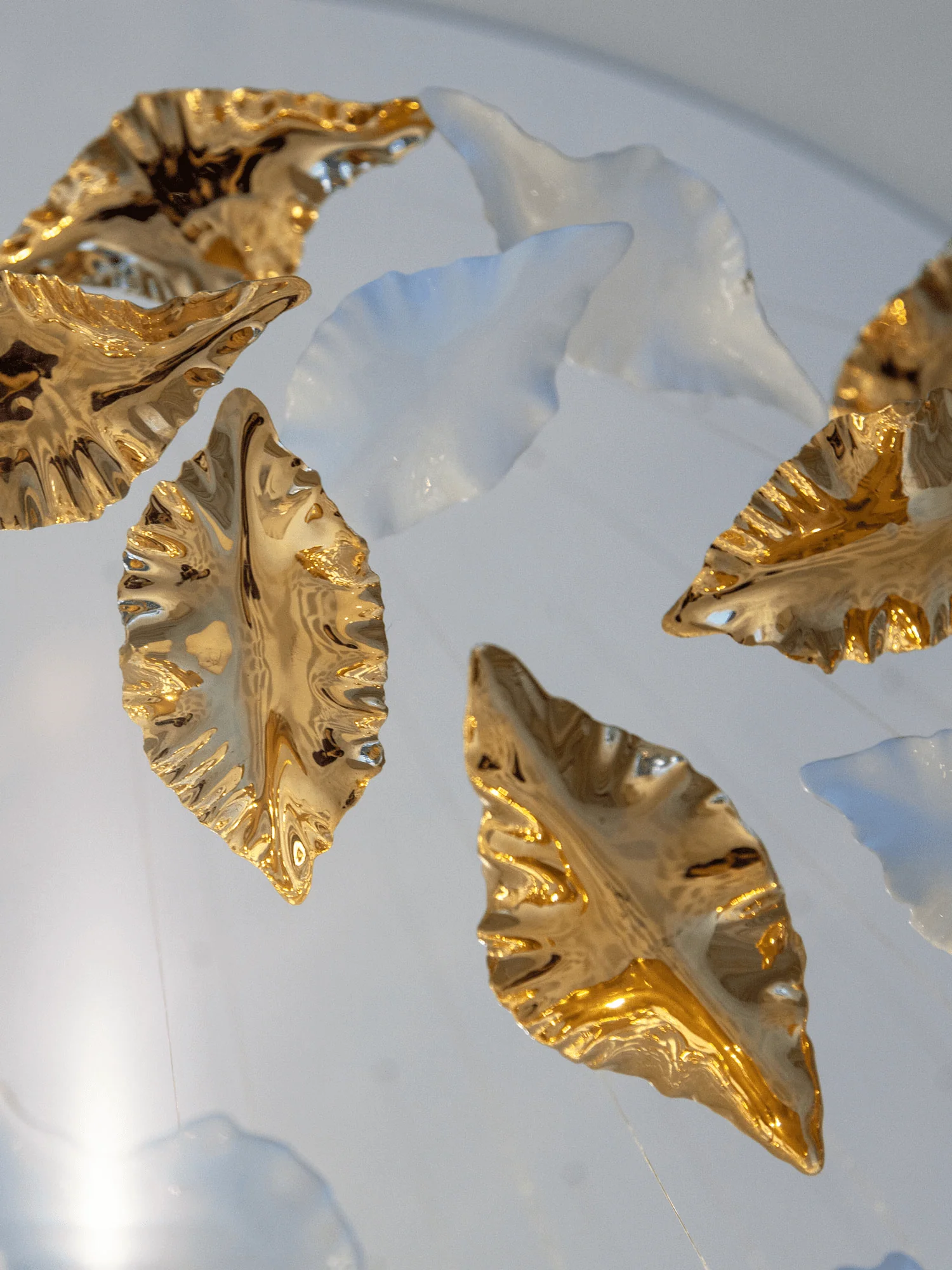Leaf Twisted Sculptural Customize Chandelier - Image 29