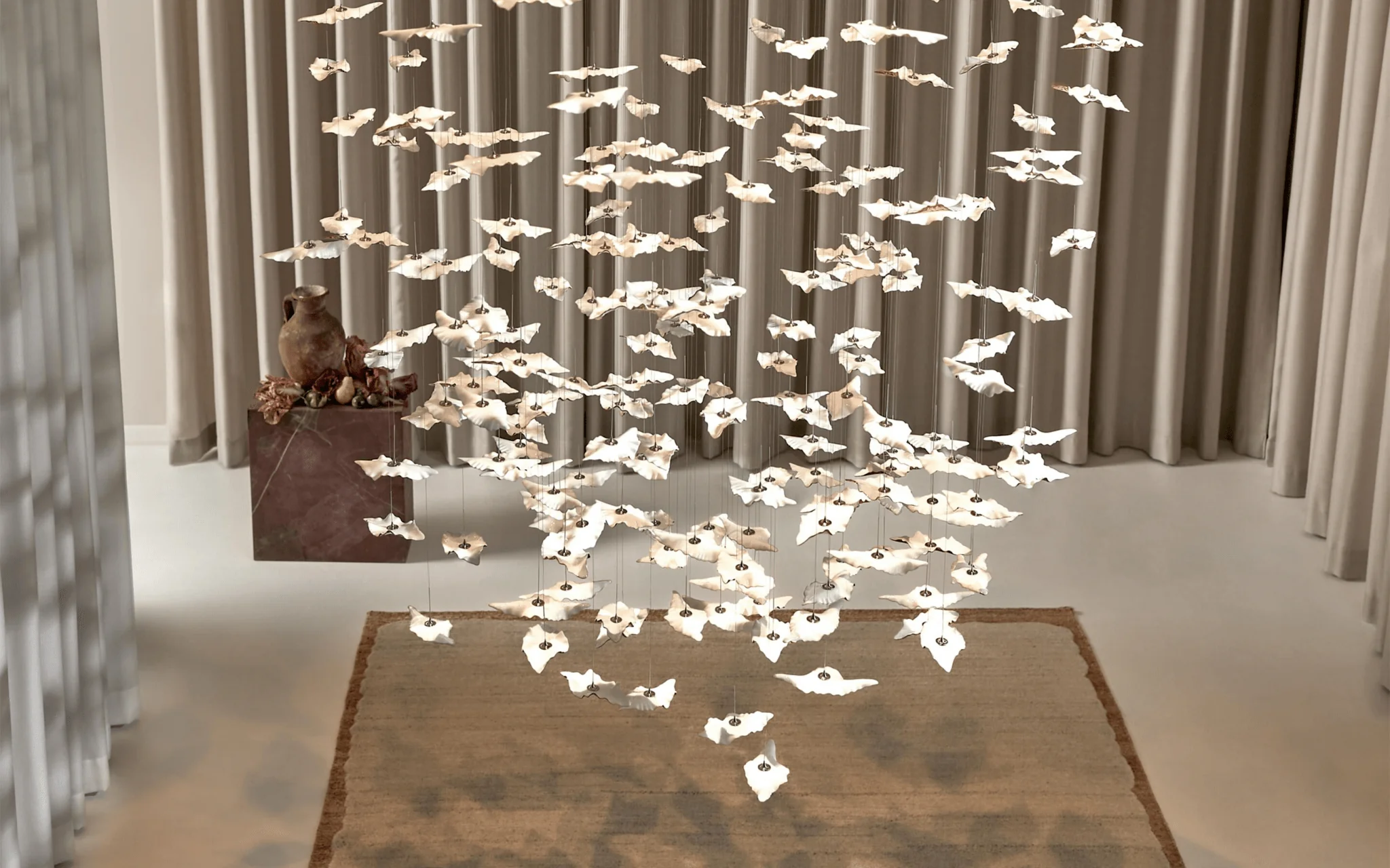 Leaf Twisted Sculptural Customize Chandelier - Image 36