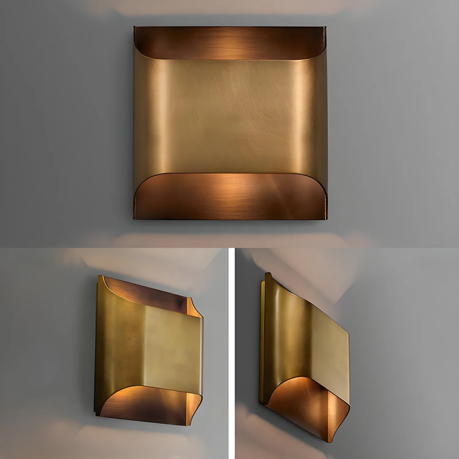 Leclerc Brass Wall Lamp - Image 8