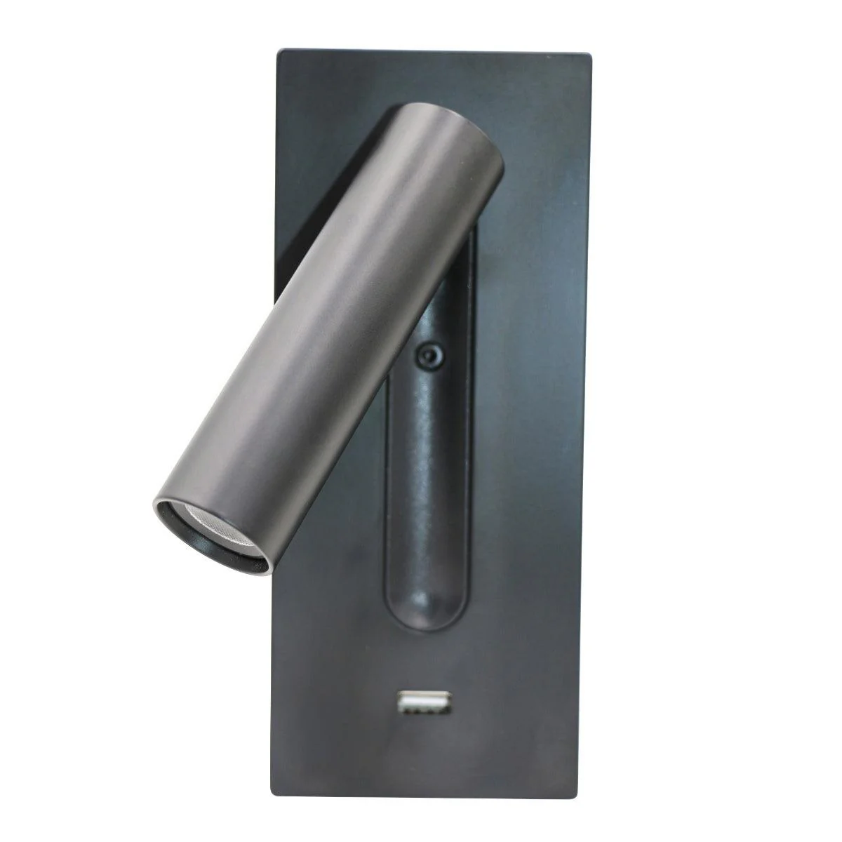 Black Bedside USB Wall Light - Image 5